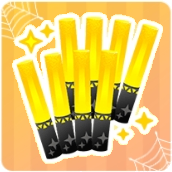 File:Yellow glowstick x10.png