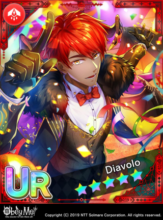 Diavolo's Special Someone Card Art